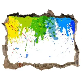 dziura-3d-okleina-naklejka-teczowe-plamy-168x113