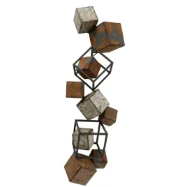 dekoracja-scienna-metalowa-geometryczna-3d-vintage-94cm