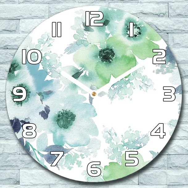 cichy-zegar-scienny-platki-kwiatow-obraz-f30-cm-typ-scienny