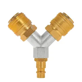rozdzielacz-trojnik-pneumatyczny-mosiezny-na-wtyk-1-4-z-szybkozlaczkami