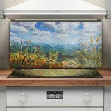 panel-scienny-do-kuchni-szklo-chmury-gory-100x50-stan-nowy