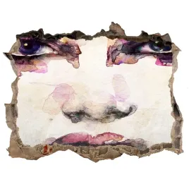 dziura-3d-fototapeta-na-sciane-portret-kobiety