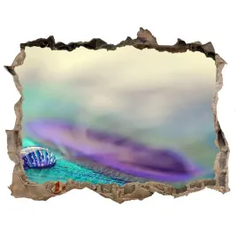 dziura-3d-fototapeta-na-sciane-kropla-na-piorku