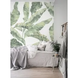 tapeta-lateks-zielone-liscie-bananowca-152x104-cm