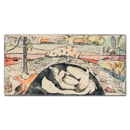 panel-kuchenny-na-plytki-zwierzeta-tubylcy-140x70
