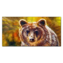 foto-obraz-szklany-niedzwiedz-zwierze-120x60-cm