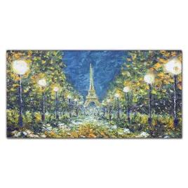 foto-obraz-na-szkle-park-drzewa-wieza-noc-120x60