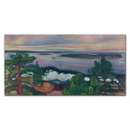 foto-obraz-szklany-pociag-pal-edvard-munch-120x60