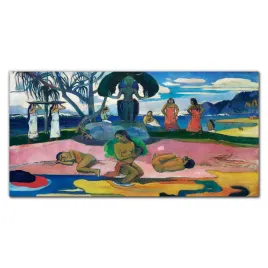 szklany-obraz-dzien-bogow-paul-gauguin-120x60-cm