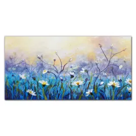 obraz-na-sciane-szklany-malarstwo-kwiaty-120x60-cm