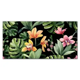 szklany-obraz-na-sciane-kwiaty-rosliny-120x60-cm
