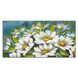 foto-obraz-szklany-malowane-stokrotki-120x60-cm