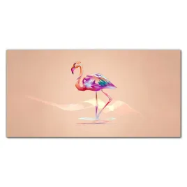 plotno-foto-obraz-na-ramie-flaming-zwierze-100x50