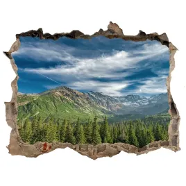 dziura-3d-w-scianie-naklejka-jesien-w-tatrach