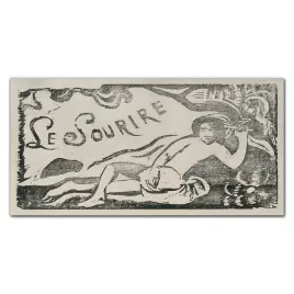 obraz-szklany-na-sciane-le-sourire-gauguin-120x60