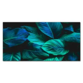 foto-obraz-szklany-kwiat-liscie-roslina-120x60-cm