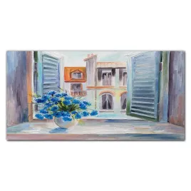 obraz-na-plotnie-malarstwo-kwiaty-dach-100x50-cm