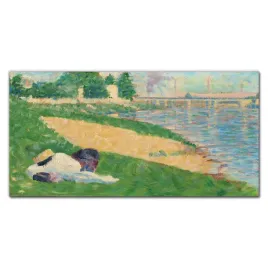 obraz-na-sciane-szklany-miasto-rzeka-most-120x60