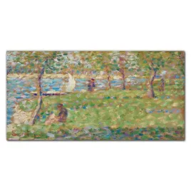foto-obraz-na-szkle-wyspa-malarstwo-seurat-120x60