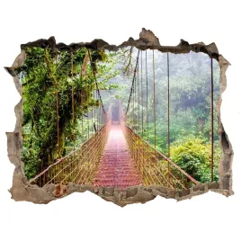 naklejka-fototapeta-3d-na-sciane-most-w-tropikach