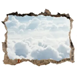naklejka-fototapeta-3d-chmury-z-lotu-ptaka-168x113