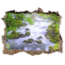 naklejka-fototapeta-3d-widok-gorska-rzeka-168x113