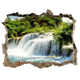 naklejka-fototapeta-3d-widok-wodospad-krka-168x113