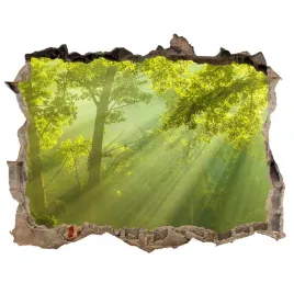 naklejka-fototapeta-3d-widok-las-w-sloncu-168x113