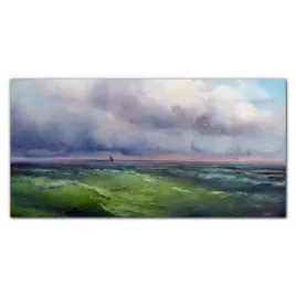 obraz-na-plotnie-malarstwo-ocean-morze-100x50-cm