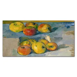obraz-na-sciane-szklany-jablka-paul-cezanne-120x60