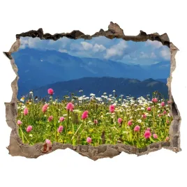 naklejka-fototapeta-3d-widok-laka-w-gorach-168x113