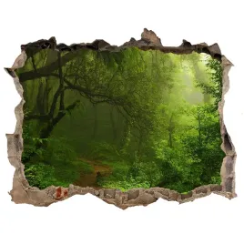naklejka-fototapeta-3d-widok-dzungla-w-nepalu