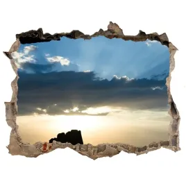 naklejka-fototapeta-3d-widok-zachod-slonca-168x113