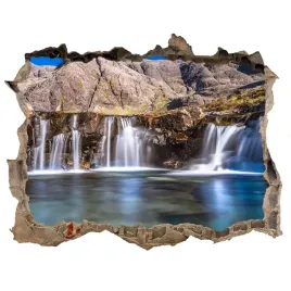 naklejka-fototapeta-3d-wodospad-w-gorach-168x113