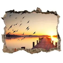 naklejka-fototapeta-3d-widok-zachod-slonca-168x113