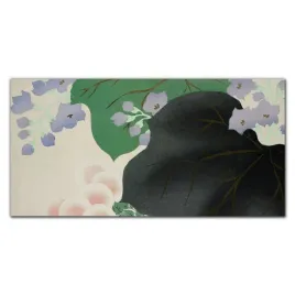 obraz-na-sciane-szklany-liscie-azjatki-120x60-cm