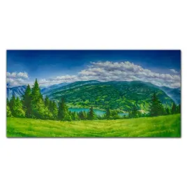 foto-obraz-szklany-las-krajobraz-chmury-120x60-cm