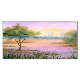 foto-obraz-na-szkle-akwarele-drzewo-woda-120x60-cm