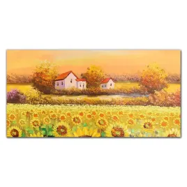 kuchnia-panel-szklo-laka-sloneczniki-drzewa-140x70