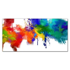 obraz-na-plotnie-na-ramie-farba-plamy-100x50-cm