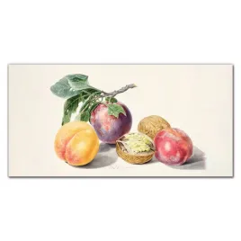 foto-obraz-szklany-owoce-galaz-liscie-120x60-cm