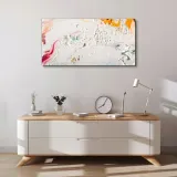 obraz-na-plotnie-ekspresjonizm-plamy-farba-100x50-format-poziomy