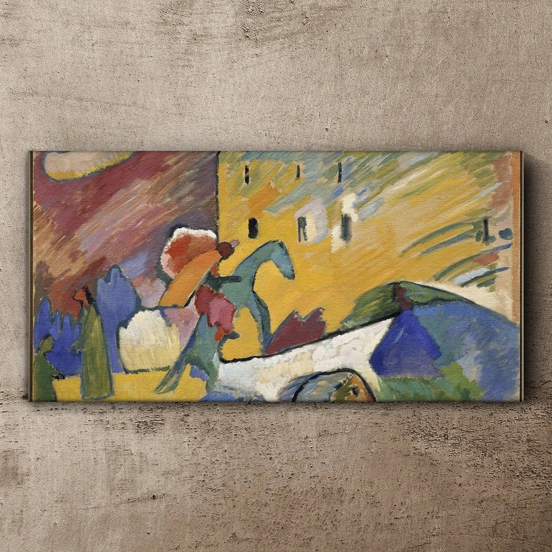 obraz-na-plotnie-improwizacja-kandinsky-100x50-cm-stan-nowy