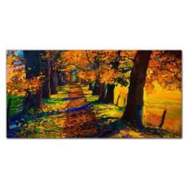 szklo-lacobel-sciezka-drzewa-liscie-jesien-140x70
