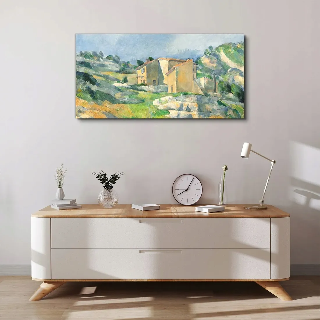 obraz-scienny-na-plotnie-domy-malarstwo-100x50-cm