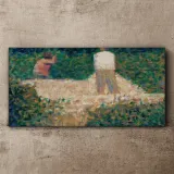 obraz-na-plotnie-two-stonebreakers-seurat-100x50-stan-nowy