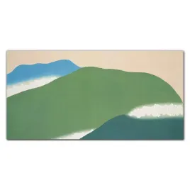 obraz-na-plotnie-na-ramie-gory-kwiaty-100x50-cm