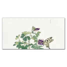 foto-obraz-szklany-azjatyckie-liscie-motyl-120x60