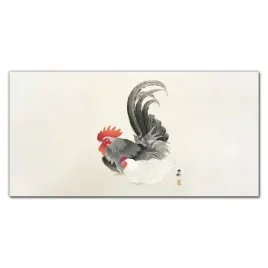 obraz-na-plotnie-zwierze-ptak-kurczak-100x50-cm