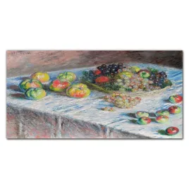 foto-obraz-szklany-jablka-i-winogrona-monet-120x60